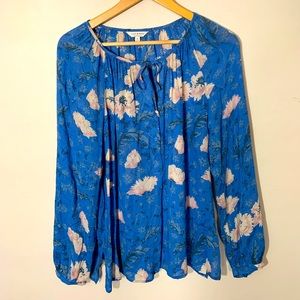 Lucky Brand floral blouse